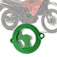 thumbnail image 3 of Tapa del filtro de aceite de motocicleta, accesorios premium para Kawasaki KLR650 Verde, 3 of 6