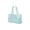Blue, variant on Clear Jelly Tote Bag PVC Transparent Shoulder Handbag for Women, Large Capacity Lightweight Shopper Purse for Work, Beach, Travel and Everyday Use