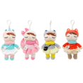 thumbnail image 2 of Juguetes De Peluche, Llavero, Mochila, Regalos Para Bebé, Juguetes De Juego Suave Angela Con Percha, Muñecas, Llaves, Monedero, Bolsas, Colgante Para Niñas, Mujeres Y Niños Monstrate FN007939-01, 2 of 6
