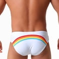 thumbnail image 5 of Mens Bikini Swimwear Sexy Swimsuit Gradient Design Swim Briefs with Drawstring Low Waist Bathing Suit Lightweight Swim Bottons 2026 Summer Beach Vacation Outfits, 5 of 7