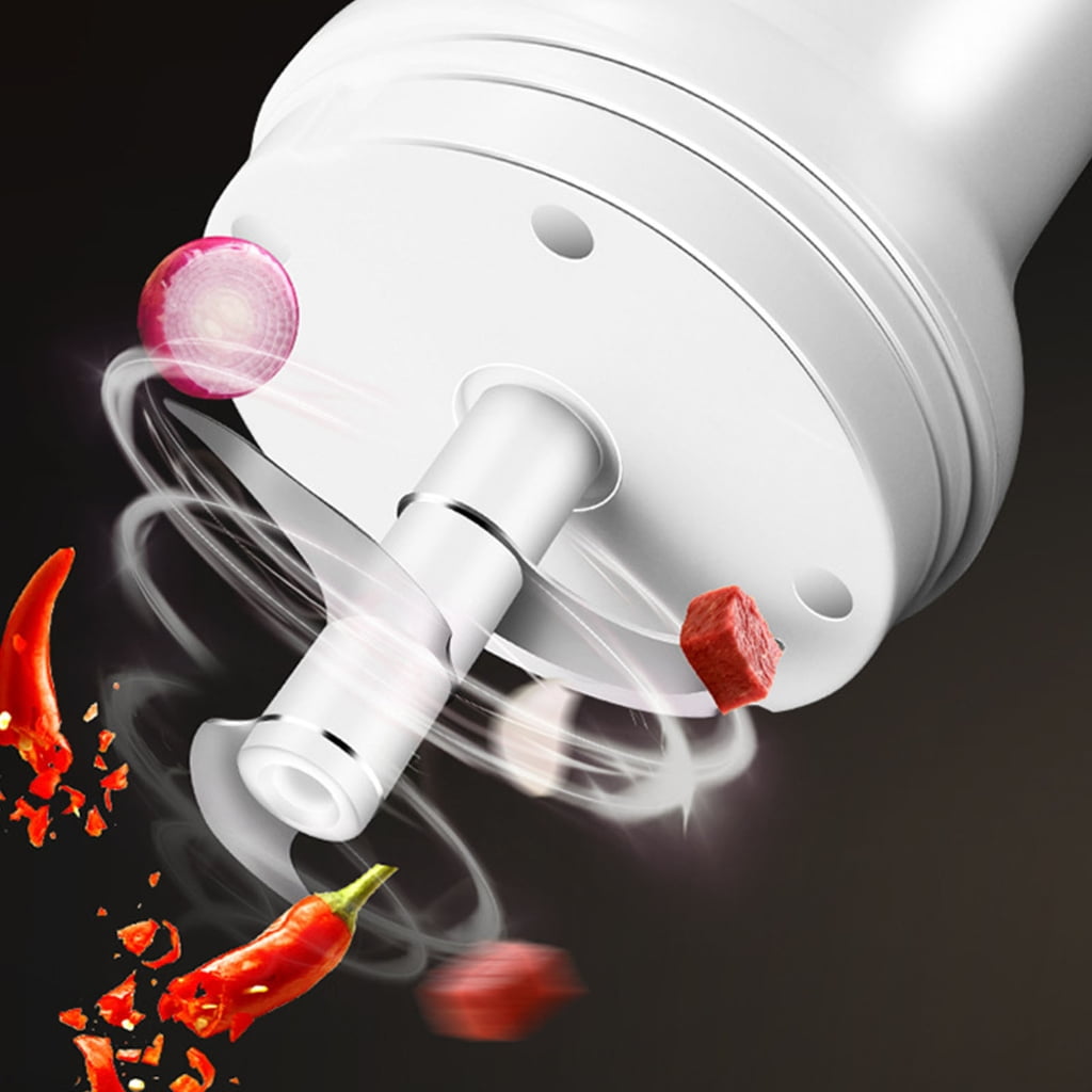 Oasiva Food Processor USB Rechargeable Garlic Mincer Portable Small Chopper for Gingers