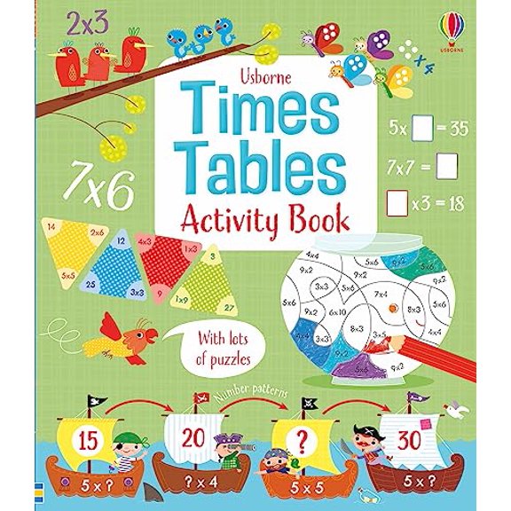 Pre-Owned Maths Activity Books Times Tables Activity Book, Book 1, (Paperback)