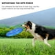 thumbnail image 4 of GOOHOCHY Juguete de disco para perros resistente a las mordeduras, tren para perros, disco volador, juguete de disco volador para cachorros, plato lanzador, juguete para cachorros, 4 of 8