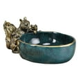 thumbnail image 3 of Estatuilla de ardilla Galleta Dulce Plato Escultura Bandeja de almacenamiento Decoración de mesa para el hogar, 3 of 9