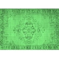 thumbnail image 1 of Ahgly Company Indoor Rectangle Abstract Emerald Green Contemporary Area Rugs, 2' x 3', 1 of 4