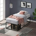 thumbnail image 1 of Zinus Joseph 14 inch Black Metal Platform Bed Frame, 1 of 8