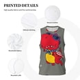 thumbnail image 3 of Sikiie Dinosaur Super Hero Cartoon Basketball Jersey Reversible Men's Mesh Athletic Sports Shirts Training Practice S-4XLMedium, 3 of 6