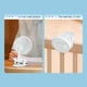 thumbnail image 5 of RKSTN portable fan Clip Fan, 4 Speeds Small USB Fan With Strong Airflow, Clip & Desk Fan With Digital Display - Quiet For Office Bedroom School Stroller 5000MAH, 5 of 8
