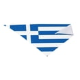 thumbnail image 5 of Greek Flag Dog Bandanas Triangle Dog Scarfs For Small Medium Large Dogs And Cats, 5 of 6