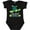 AB-Black, variant on Key West, Florida Happy Sea Turtle Boys or Girls Baby Bodysuit
