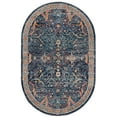 thumbnail image 2 of Rugs.com Lola Collection Rug – 5' x 8' Oval Oval Navy Blue Medium Rug Perfect For Living Rooms, Large Dining Rooms, Open Floorplans, 2 of 9