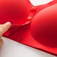 thumbnail image 3 of Fgnfyis Soutien-Gorge Sans Armature Ajustable Respirant pour Femmes Rouge TTG, 3 of 5