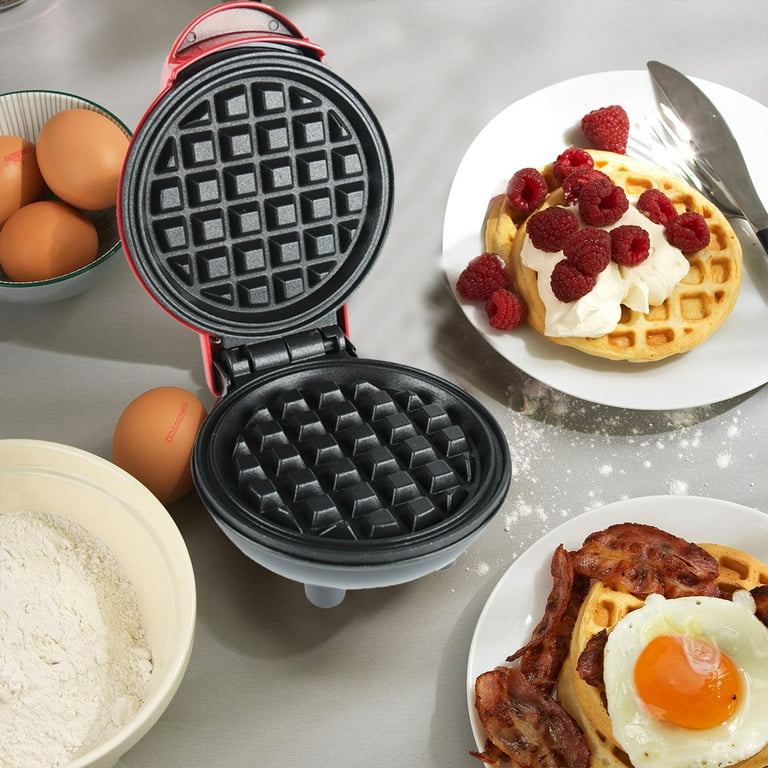Mini Waffle Iron Machine Waffle Maker Household Electric Cake for Hash  Browns and Other Carry-on Breakfast, Lunch or Snacks