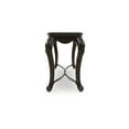 thumbnail image 5 of Signature Design by Ashley Maylee Sofa Table, Dark Brown Finish with Cabriole Legs, Hardwood Solids with Oak & Ash Veneers, 5 of 7