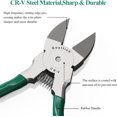 thumbnail image 4 of Wire Cutters, 6 inch Diagonal Cutter Pliers,Ultra Sharp and Precision CR-V Side Cutting nippers,Spring Loaded Flush Cutter for Crafting, Electrical,Jewelry Any Clean Cut Needs, 4 of 8