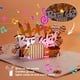 thumbnail image 1 of Tarjeta de feliz cumpleaños 3D, tarjetas de felicitación Pop-Up, regalos para niños, hija, esposa, Thinking Of You, tarjeta de felicitación, 1 of 4