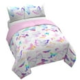 thumbnail image 3 of Saturday Park Ombre Butterflies 100% Organic Cotton Kids' Duvet Cover & Sham Set,Multi-color, Twin ,Duvet sets, 3 of 7