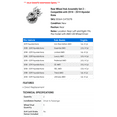 thumbnail image 2 of Rear Wheel Hub Assembly Set 2 - Compatible with 2018 - 2019 Hyundai Kona - Autopart Premium, 2 of 2