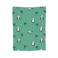 thumbnail image 1 of Super Soft Anti-Pilling Flannel Bed Blankets, Pandas Printing Cozy Fluffy Warm All Seasons Throw Blanket for Sofa Bedding, 60"x50", 1 of 8