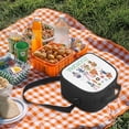 thumbnail image 4 of Anime Lunch Bag Zootopia 2 Insulated Lunch Box Leakproof Cooler Food Cartoon Lunch Containers for Work Travel and Picnic, 4 of 6