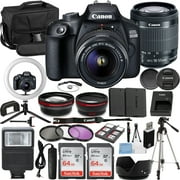 Canon EOS 2000D/Rebel T7 Vlogger Kit: EF-S 18-55mm IS II Lens, 64GB Memory Card, Ring Light, Spider Tripod, 3 Piece Filter Kit, Gadget Bag, Remote Shutter, USB Card Reader & Cleaning Kit