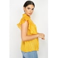 thumbnail image 3 of Short Sleeve Ruffle Shadow Top, 3 of 5