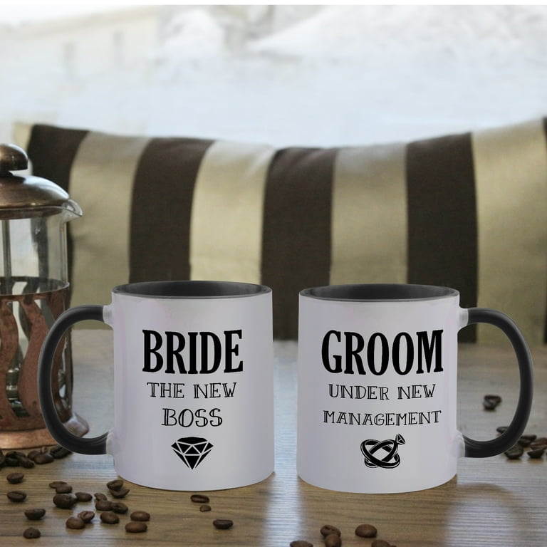Coppia Di Tazze The Boss E The Real Boss - Regalo Originale Per Coppie
