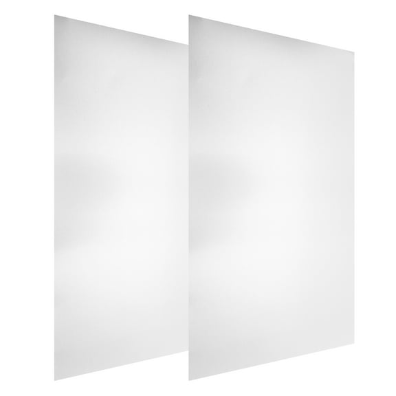 2 Pcs Aluminum Engraving Craft Silver Tin Foil Blank Metal Plate