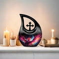 thumbnail image 6 of MUKTIVE Dragon Memorial Cremation Urn for Ashes for Male & Female - Black Funeral Urns for Human Ashes Adult Grandmother & Grandfather - Large Urn for Adult Human 10 Inch, 6 of 7