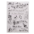 thumbnail image 5 of Ouginx Clear Stamps, Musical Note Rubber Stamp for Scrapbooking and Card Making Supplies, 5 of 5