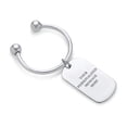 thumbnail image 4 of Bling Jewelry Womens Dog Tag Keychain Horseshoe Key Ring Holder Sterling Silver, 4 of 7