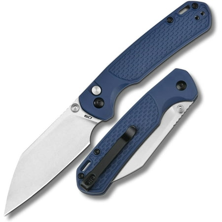CJRB Pocket Folding Knife Pyrite-Light J1945-BU(Blue)
