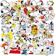 thumbnail image 1 of Pegatina de vinilo con dibujos animados de Charlie Browns, 50 unidades, 1 of 2