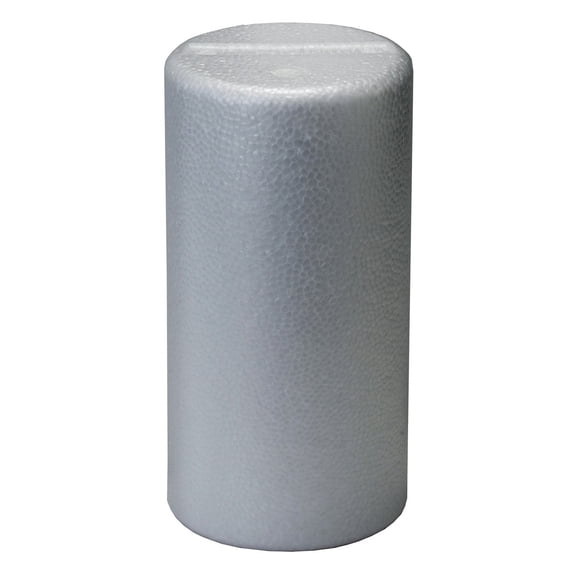 THERABAND Foam Roller, High Density, 12"x6", White, 1 Pack