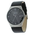 thumbnail image 2 of Bering Men's 14440-402 Solar Watch Brushed Silver Stainless Steel Case Black Dial, 2 of 5