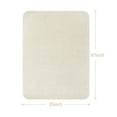 thumbnail image 2 of ANMINY Office Chair Mat for Hardwood Floor 36" x 48" Desk Chair Mat Non-Slip Home Office Protector in Living Room Study Officeï¼Beige, 2 of 7