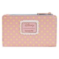 thumbnail image 2 of Loungefly Disney Minnie Mouse & Daisy Duck Pastel Color Block Dots Flap Wallet, 2 of 4