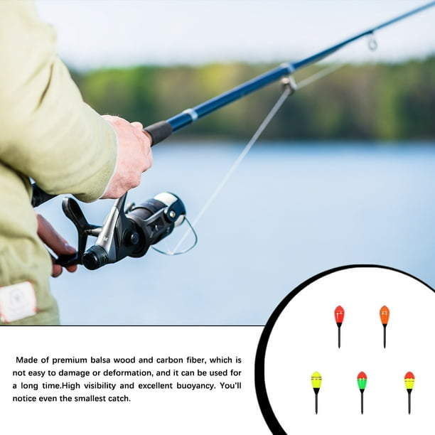 wolftale 3pcs Fishing Floats Stick Saltwater Buoy Floater Portable Mini  Stream River Supply Bobber Accessories Outdoors Supplies Red