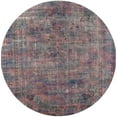 thumbnail image 1 of Ahgly Company Machine Washable Indoor Round Industrial Modern Purple Area Rugs, 7' Round, 1 of 1