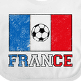 thumbnail image 4 of Inktastic French Soccer Boys or Girls Baby Bib, 4 of 4