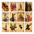 thumbnail image 2 of Japanese Anime Naruto Canvas Painting Uchiha Itachi Naruto Jiraya Wall Art Poster Print Mural Living Room Decor Pictures Cuadros20X30cm Unframed Gao Jinjia LED, 2 of 2