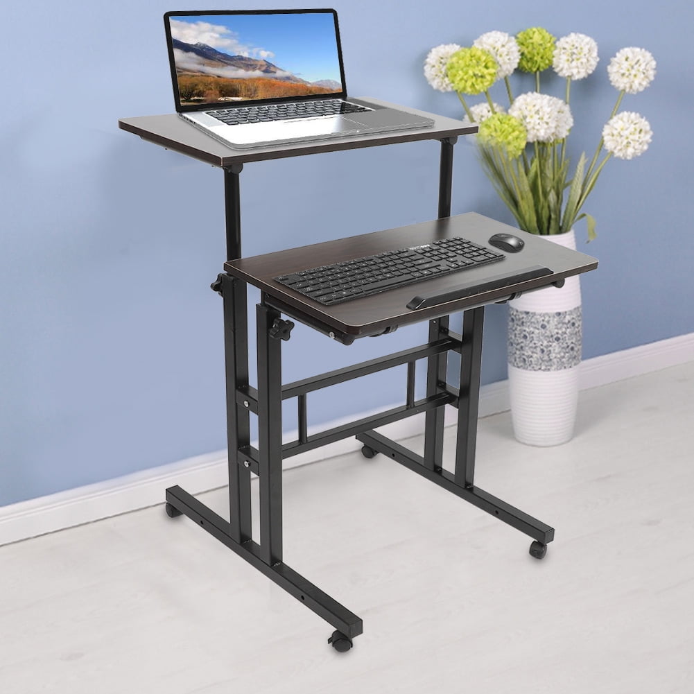 Garosa 60cm Adjustable Height Stand Up Laptop Desk Computer Standing