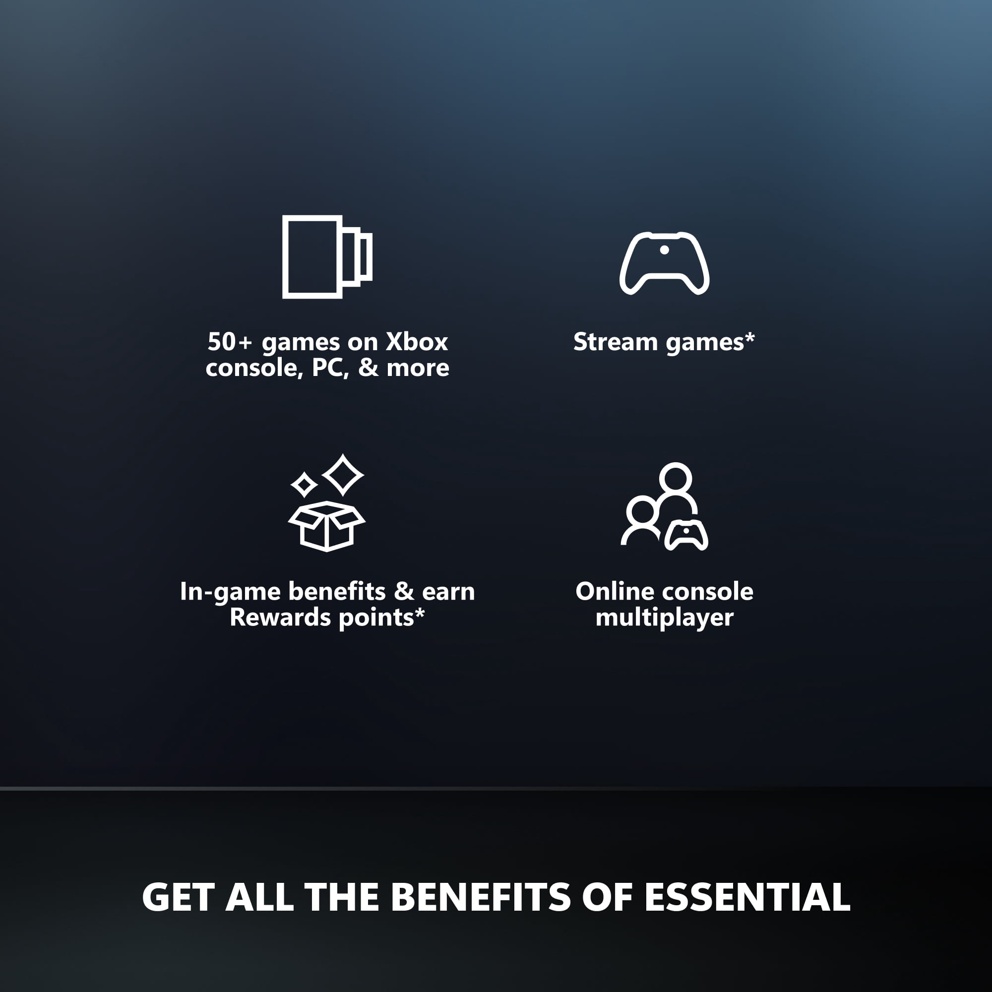 XBOX Game Pass Essential: 1 Month Membership [Digital]