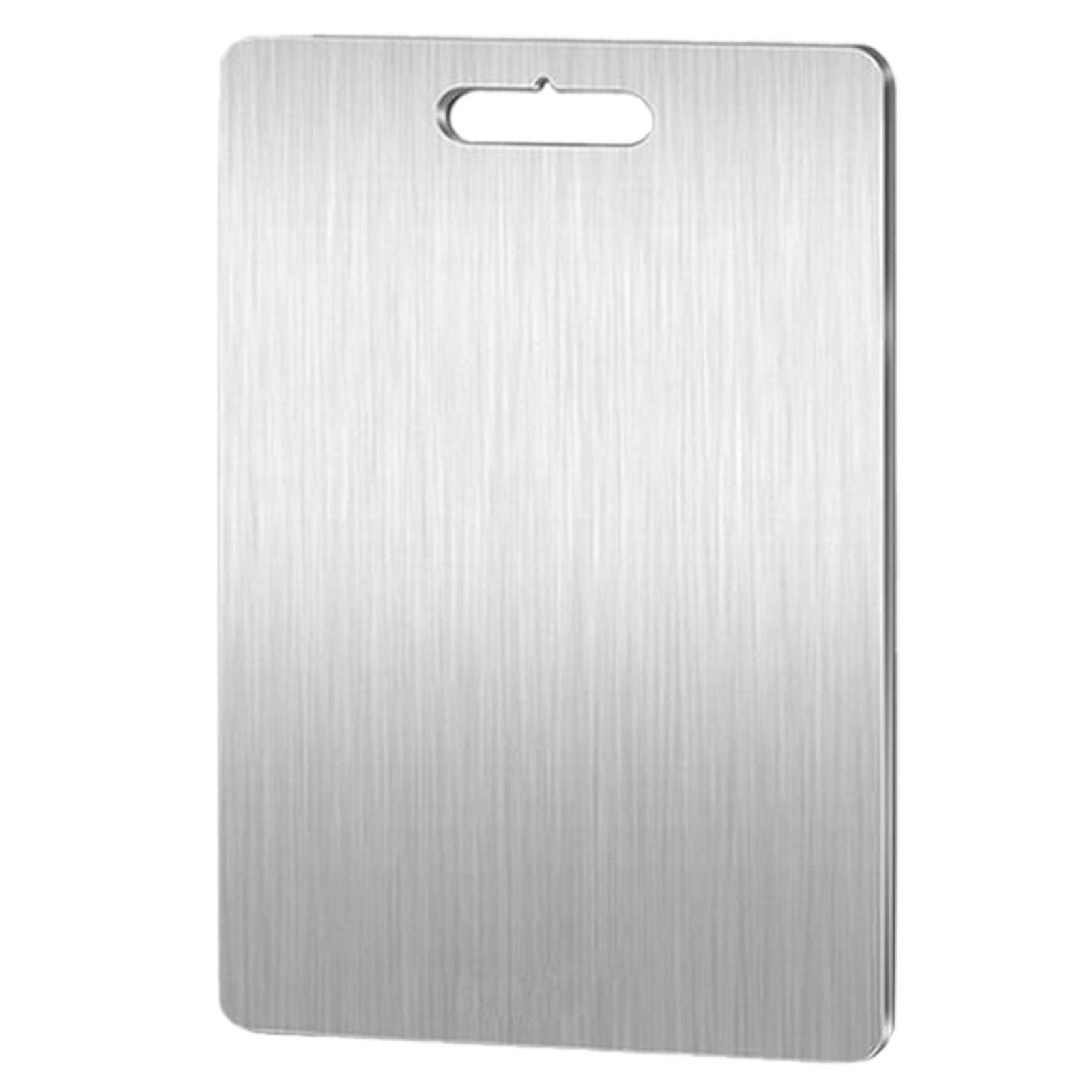New Titanium Cutting Boards - 100% Pure Titanium Cutting Boards for Kitchen - Cutting Edge Hygiene & Durability, Double Sided Medical-grade Titanium Cutting Mat, 11/14/4/15''