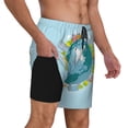 thumbnail image 3 of Haiem Dreaming Travel Men'S Quick-Dry Swim Trunks: Comfortable Beach Shorts With Mesh Lining And Pockets - Ideal For Swimming And Sunbathing Small, 3 of 9