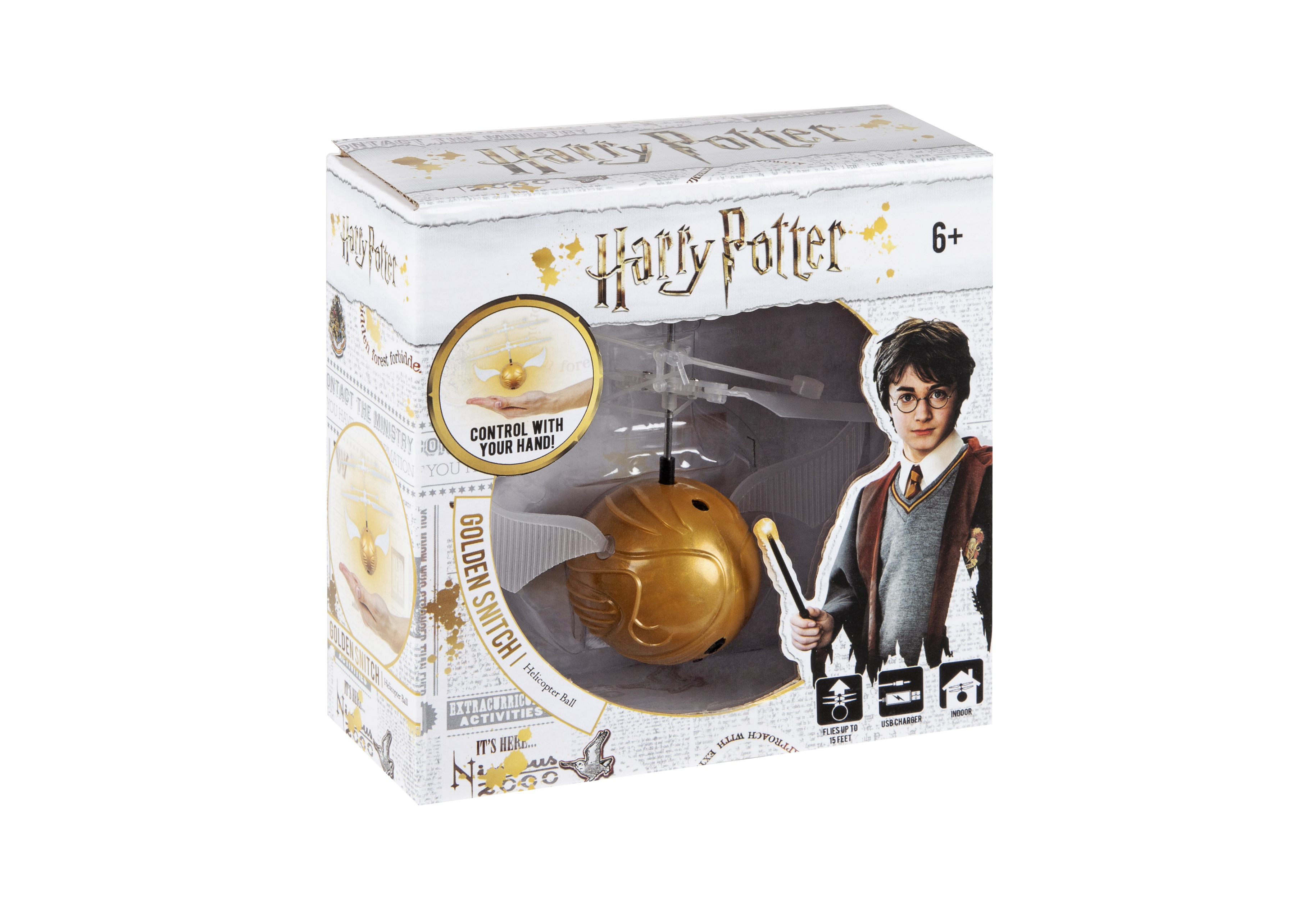Harry Potter Golden Snitch IR UFO Heli Ball - image 3 of 3
