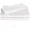 White, variant on Huba Homes Linenspa 600 Thread Count Ultra Soft, Deep Pocket Cotton Blend Sheet Set Queen white