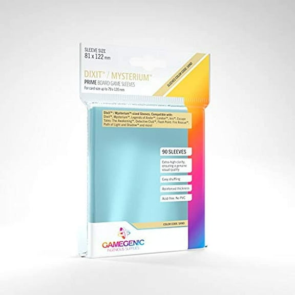 Gamegenic Prime Board Game Sleeves 90ct Dixit Mysterium