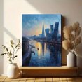 thumbnail image 6 of Locomotive Train Canvas Print Industrial Hallway Home Wall Art Decor, 6 of 8
