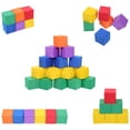 thumbnail image 2 of 102 Pcs Cube Géométrique Jouet Éducatif pour Enfants Cube Géométrique, 2 of 7